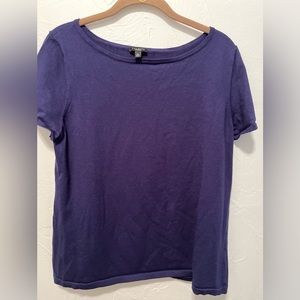 Talbots Navy Blue shirt